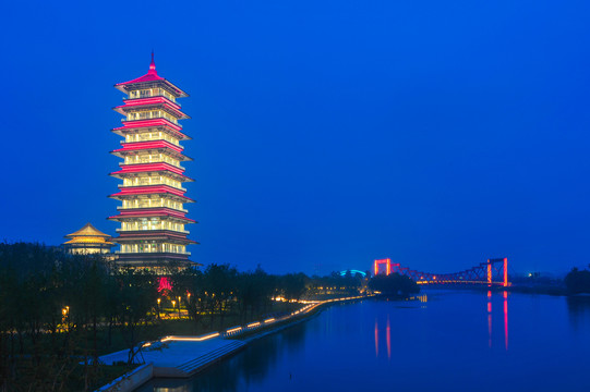 扬州运河博物馆大运塔