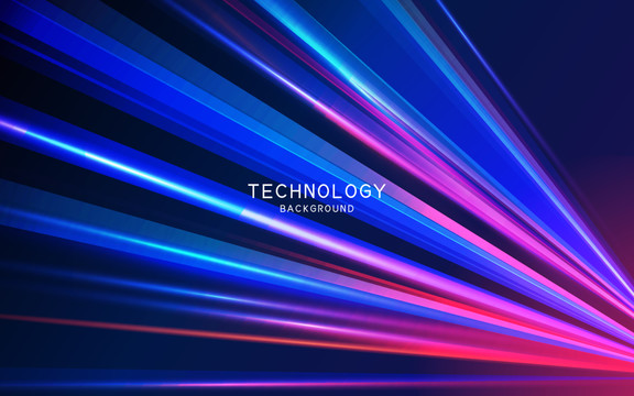 高科技未来感科技抽象技术光线网