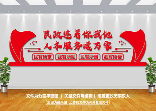 民政文化墻