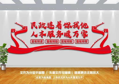 民政文化墻