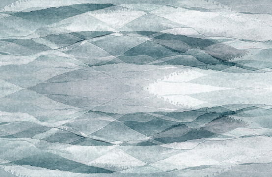 水墨意境山水