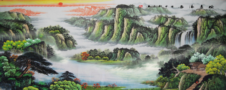 國(guó)畫(huà)山水