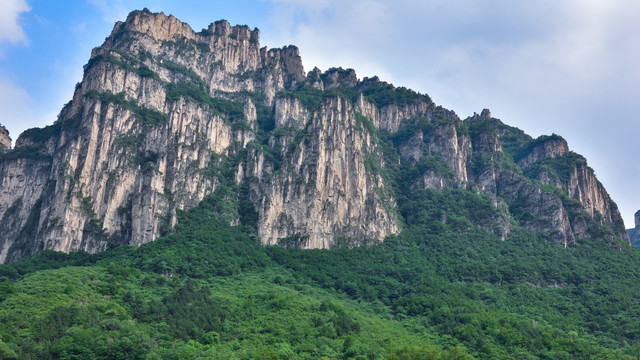 太行山山水画素材