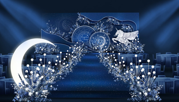 星空婚禮效果圖