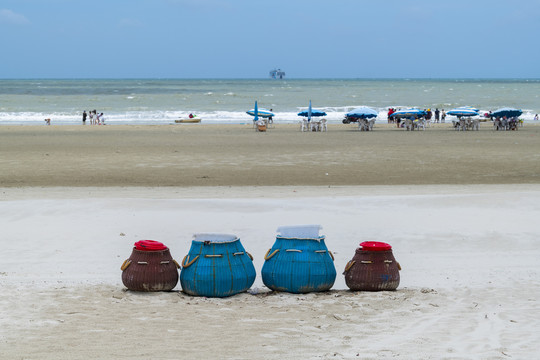 蓝色海景风光高清