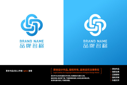 字母J企業(yè)公司標(biāo)志LOGO設(shè)計(jì)