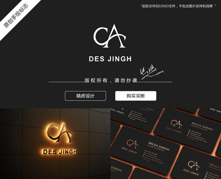 CA字母logo