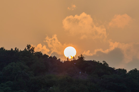 杭州西湖宝石山