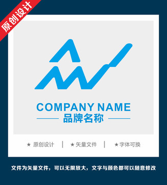 众字视频图标商标logo