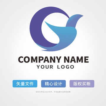 飞鸟y字母logo