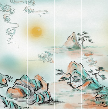 山水畫