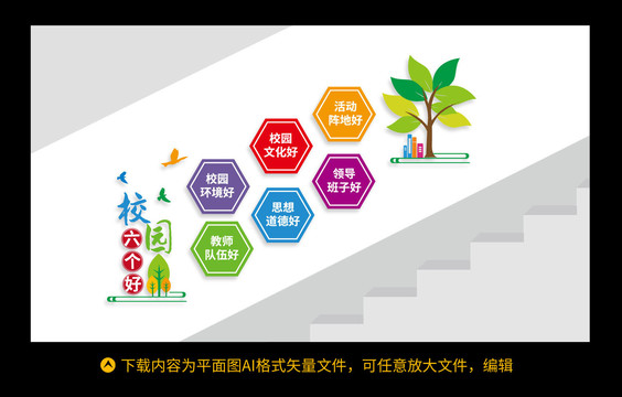 校園六個好樓道
