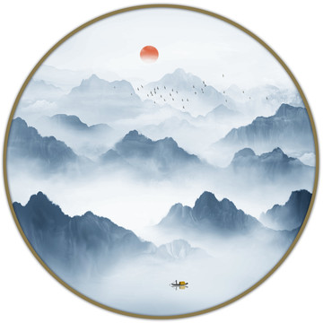 水墨山水