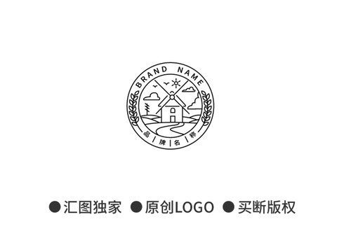 烘焙食品咖啡logo