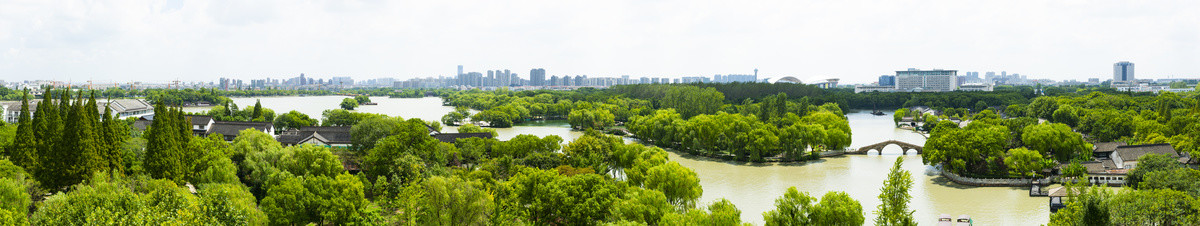 嘉興南湖全景