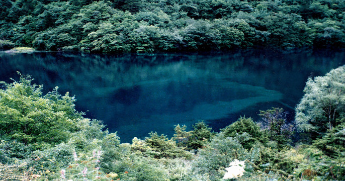 四川九寨沟海子