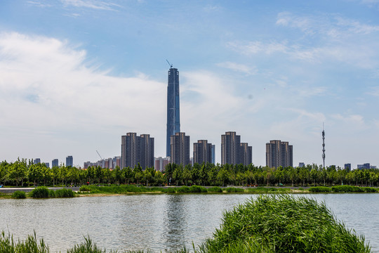 天津水西公园美景