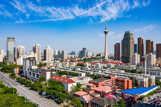 天津复康路沿线美景