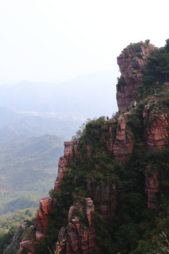 山崖阶梯