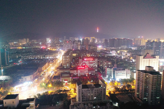 淮北市夜景
