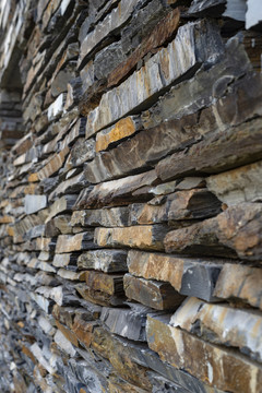 板岩石墙