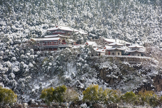 洛阳龙门香山寺蒋宋别墅