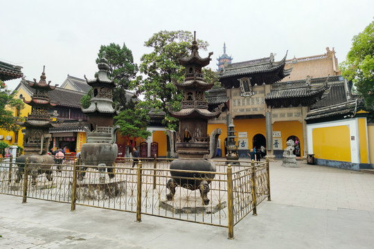 镇江金山寺山门