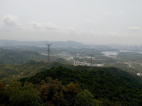 深圳阳台山风光