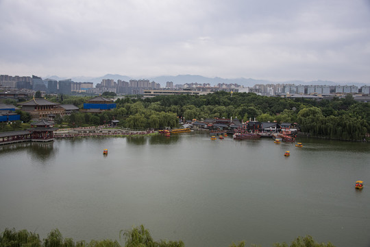 陜西西安大唐芙蓉園皇家園林