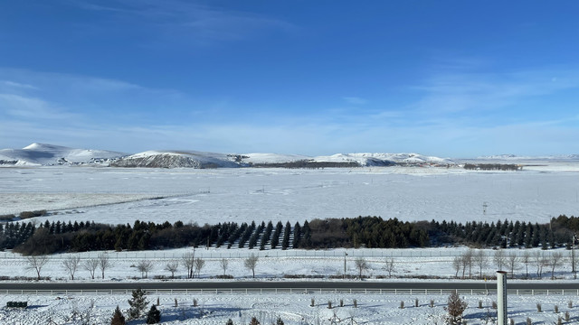 冬季雪原