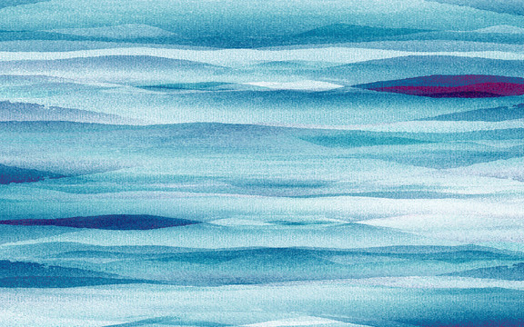 抽象山水