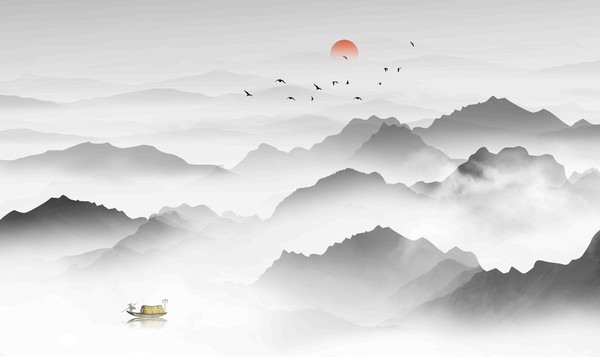 新中式水墨畫