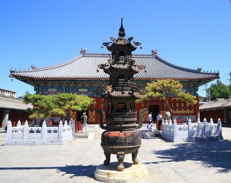 妙应寺大觉宝殿全景