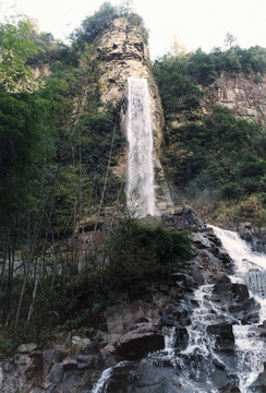 湖南张家界宝峰飞瀑