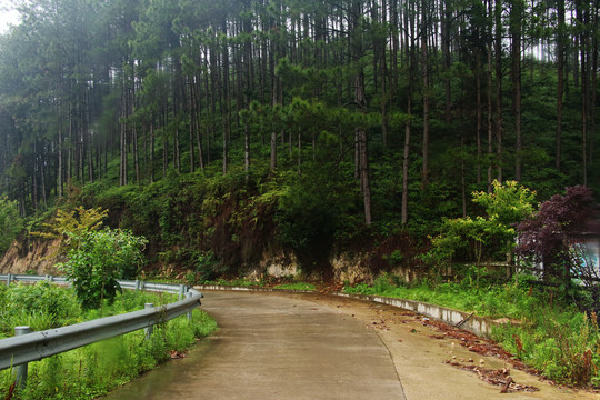 福州北峰山区