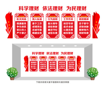 財政局文化宣傳墻