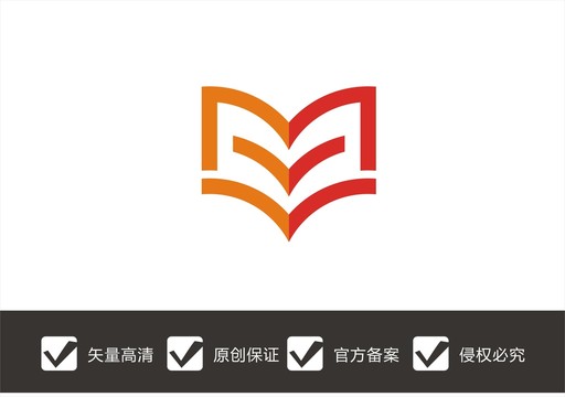 字母M教育logo