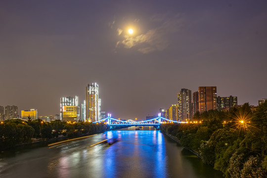 无锡运河夜景