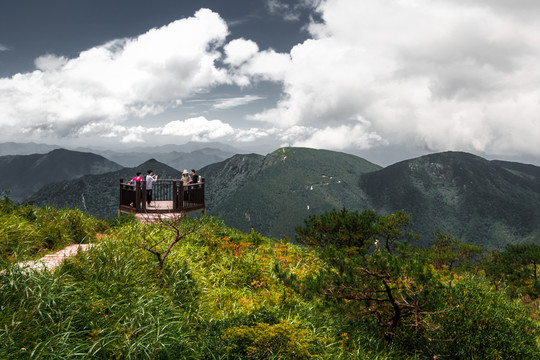 山顶观光台