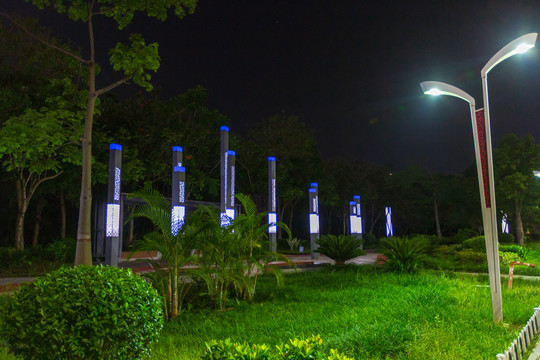 南宁埌东公园夜景