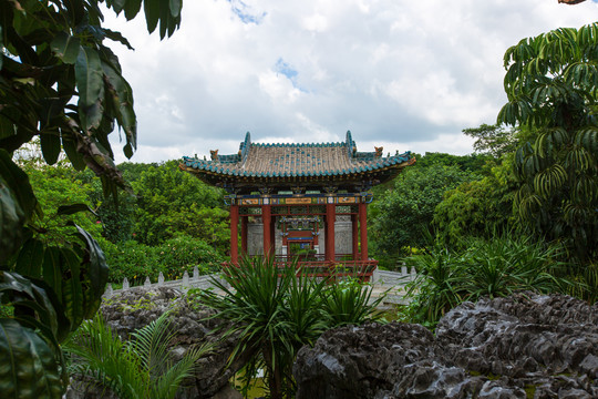 南宁园博园锦绣太原观景亭