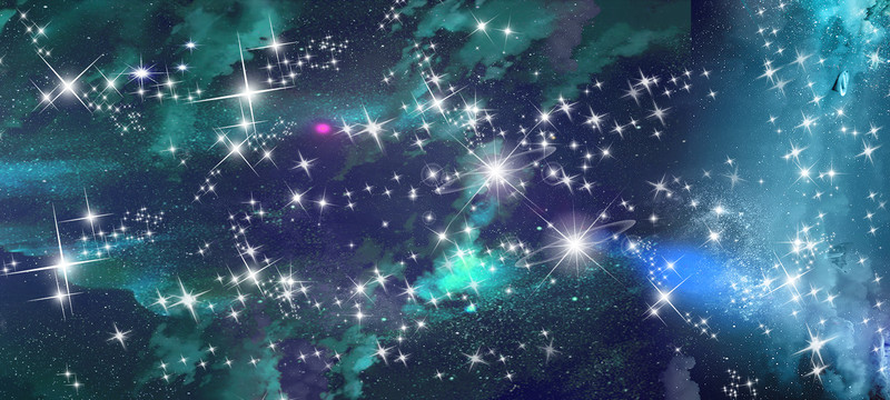 星空婚禮舞臺(tái)背景