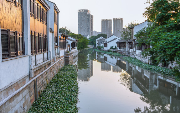 常州青果巷古运河