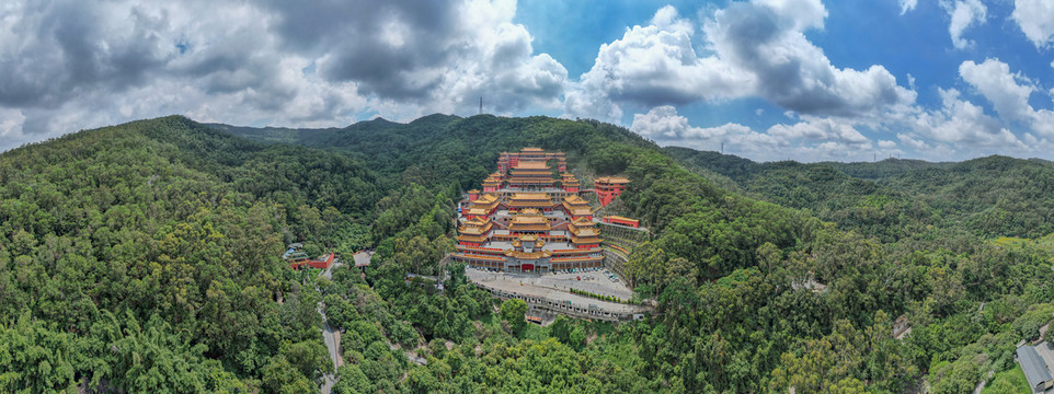 东莞大岭山观音寺全景