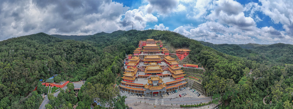 东莞大岭山观音寺全景