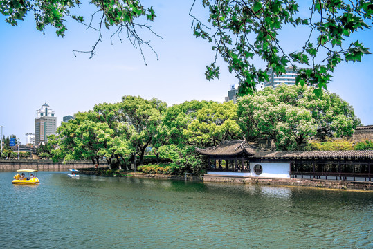 宁波月湖景区