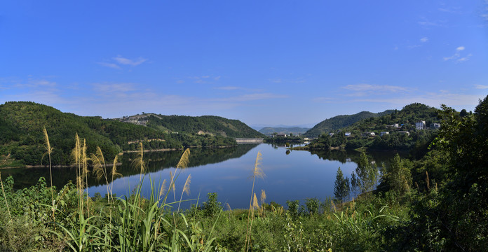 美丽乡村郧阳柳陂白鹤铺