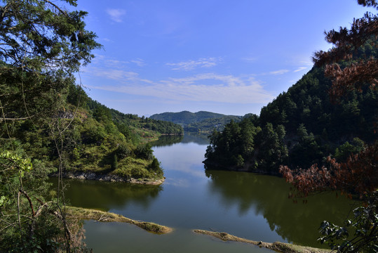 美丽乡村郧阳柳陂白鹤铺