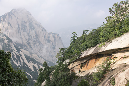 中国陕西华山北峰风光