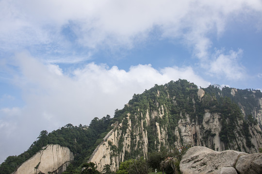 中国陕西华山北峰风光